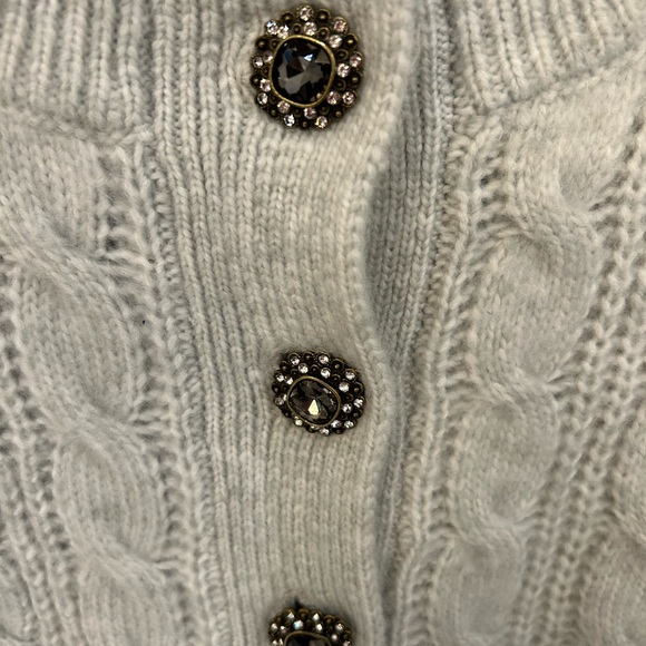 Design History Puff-Sleeve Gray Sweater - Picture 3 of 10